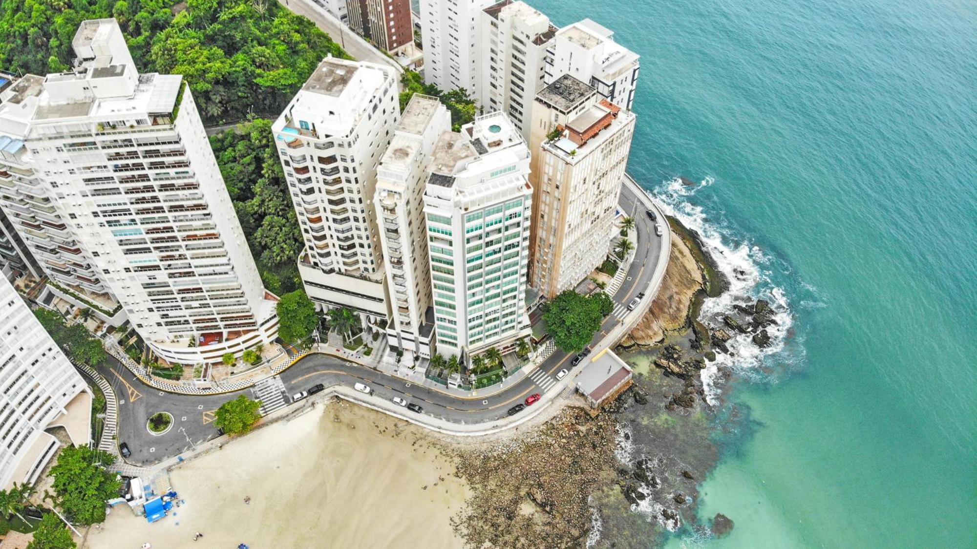 Vista Incrivel Beira-Mar Espacoso 4 Qts Ac Гуаружа Экстерьер фото